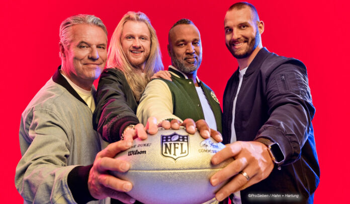 df-nfl-saisonstart-prosieben NFL Saisonstart auf ProSieben ran-NFL-Team ©ProSieben / Hahn + Hartung