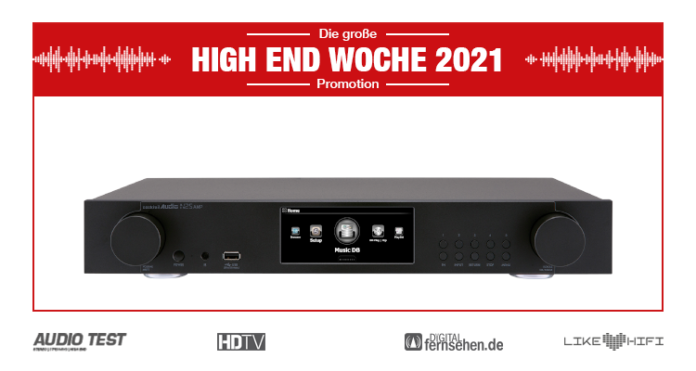 Cocktail Audio N25Amp Streamer Streaming Amp schwarz black