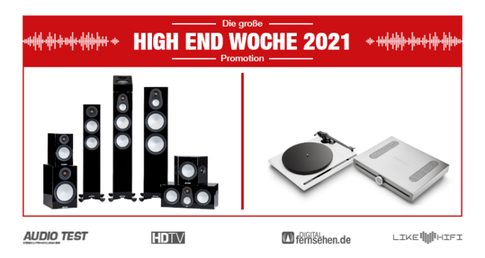 HIGH END WOCHE 2021 Monitor Audio Silver Lautsprecher Speaker Roksan Atessa 01