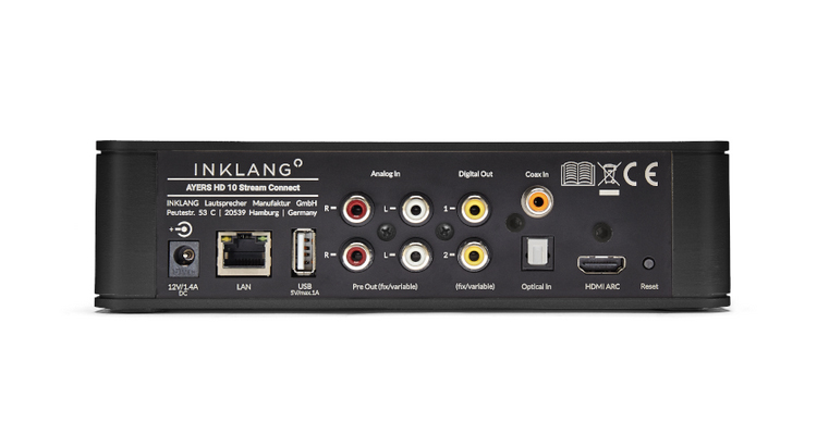 Inklang Ayers HD 10 Stream Connect Streaming-Vorverstärker