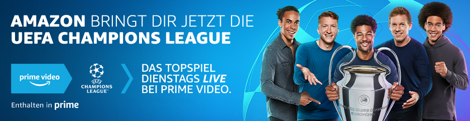 Champions League live bei Amazon