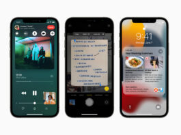 Das iOS 15 auf dem iPhone von Apple