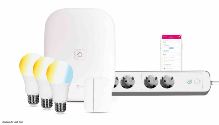 Das Smart Home Starter Kit mit Magenta SmartHome Hardware bei Aldi Süd