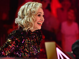 Ruth Moschner als Teil des Rateteams bei "The Masked Singer", Staffel 5