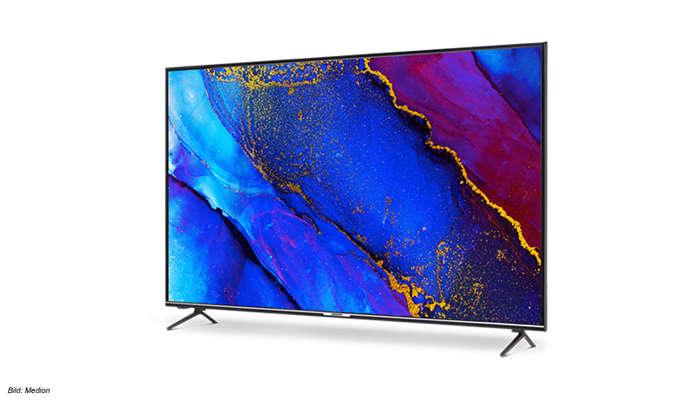 Aldi bringt 65Zoll UHDSmartTV ins Angebot Medion Life X16566