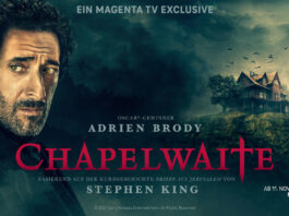 Adrien Brody Chapelwaite Stephen King © 2021 Sony Pictures Entertainment. All Rights Reserved