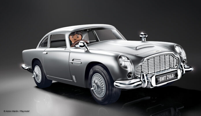 Aston Martin DB 5 James-Bond-Verson von Playmobil; © Aston Martin / Playmobil