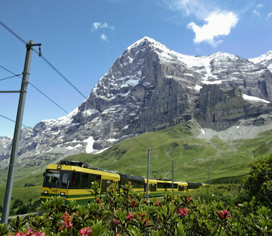 Jungfraubahn vr Eiger Nordwand ©ZDF|SRF, Mediafisch