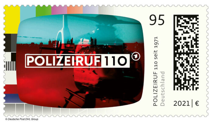 Polizeiruf Briefmarke © Deutsche Post DHL Group