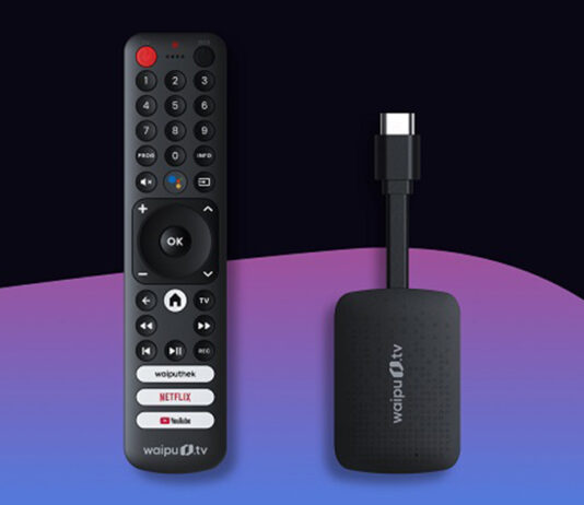 Der waipu.tv 4K Streaming-Stick