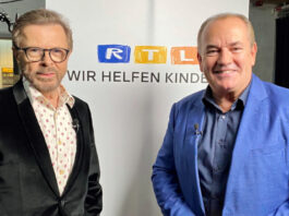 Wolfram Kons, Björn Ulvaeus Abba Spendenmarathon RTL
