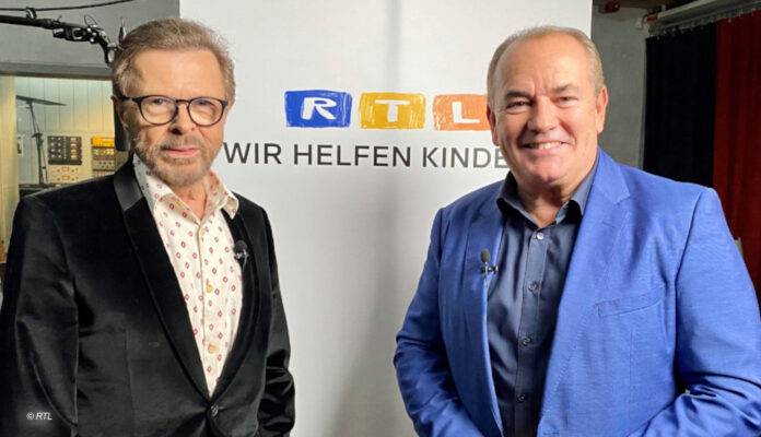 Wolfram Kons, Björn Ulvaeus Abba Spendenmarathon RTL