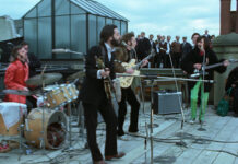 Rooftop Gig der Beatles; Bild Disney+