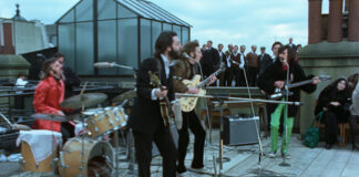 Rooftop Gig der Beatles; Bild Disney+
