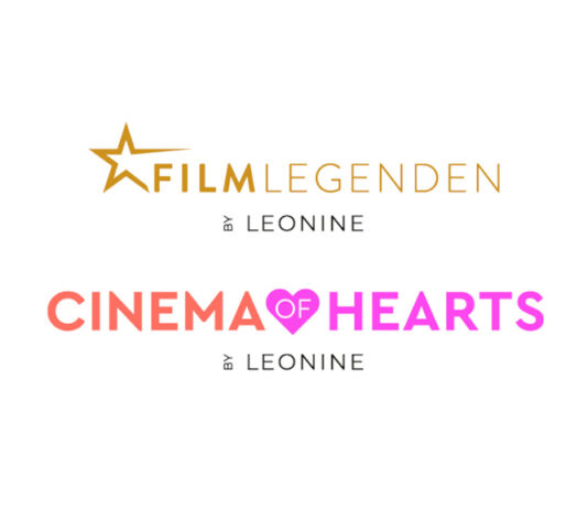 Logos der Prime Channels Filmlegenden und Cinema of Hearts; Bild: LEONINE Studios