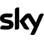 Sky Logo schwarz