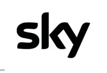 Sky Logo schwarz