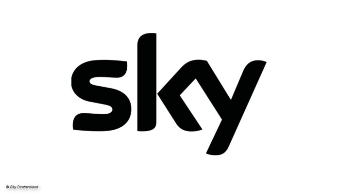 Логотип неба черный