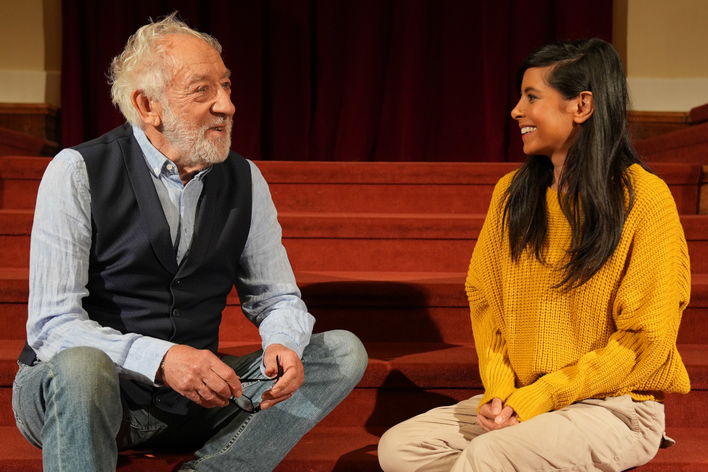 Collien Ulmen-Fernandes und Dieter Hallervorden © ZDF/A. Hein, IFAGE Wiesbaden