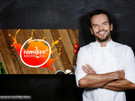 Steffen Henssler präsentiert das "Familien Kochduell"; © ARD Design/Fernsehmacher GmbH/Philipp Rathmer