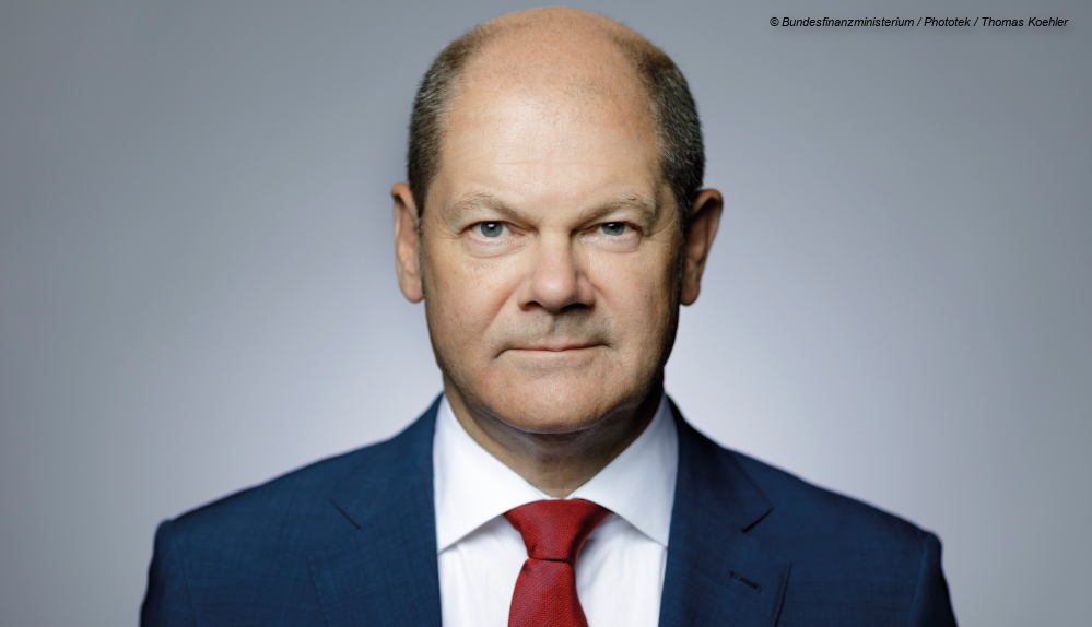 Olaf Scholz, Bundeskanzler © Bundesfinanzministerium / Phototek / Thomas Koehler