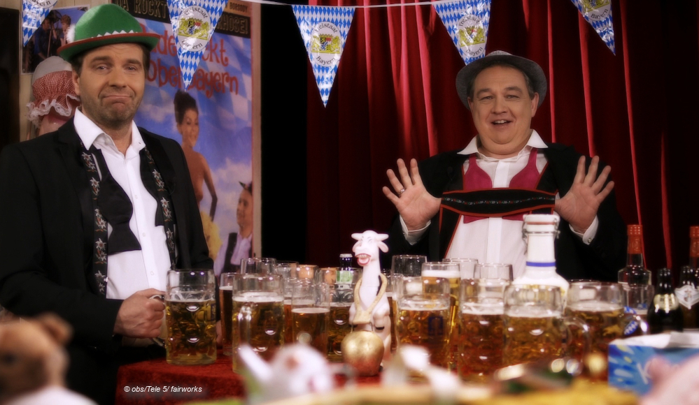 Schlefaz an Silvester auf Tele 5 © obs/Tele 5/ fairworks