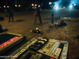 Dreharbeiten zum Sky-Original "Munich Match"; © Sky Studios / Amusement Park Film / CBS Studios