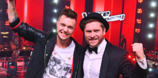 Sebastian Krenz und Johannes Oerding © The Voice of Germany/Claudius Pflug