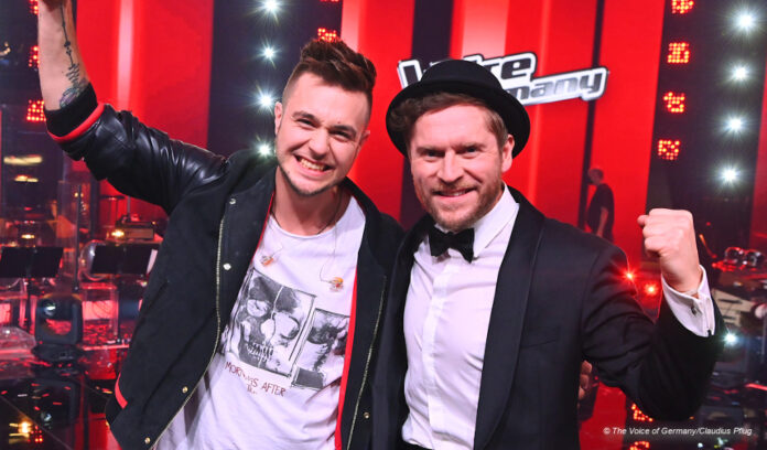 Sebastian Krenz und Johannes Oerding © The Voice of Germany/Claudius Pflug