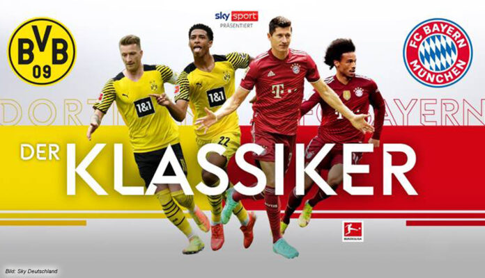 Bayern BVB bei Sky - 