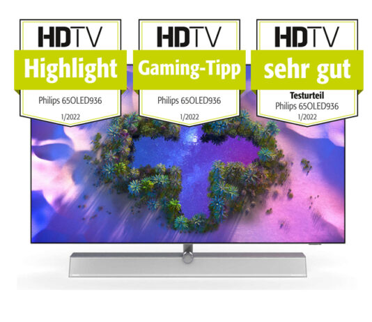 Philips 65OLED936 Test Fazit Urteil Testsiegel