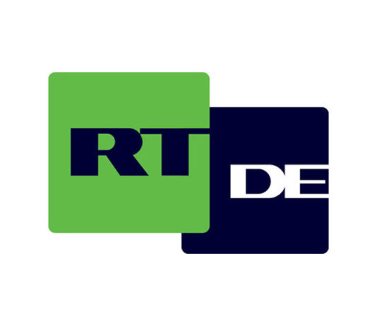 RT Deutsch: RT DE Logo