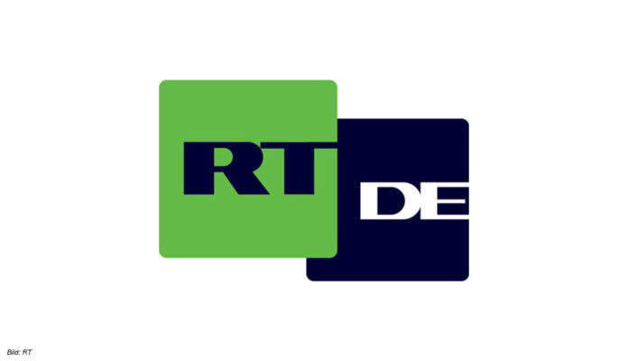 RT Deutsch: RT DE Logo