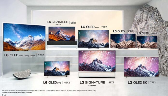 LG OLED Generation 2022