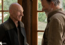 Picard und Riker in "Star Trek: Picard"; © Amazon.de / Trae Patton