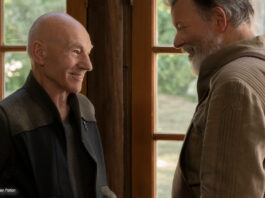 Picard und Riker in "Star Trek: Picard"; © Amazon.de / Trae Patton