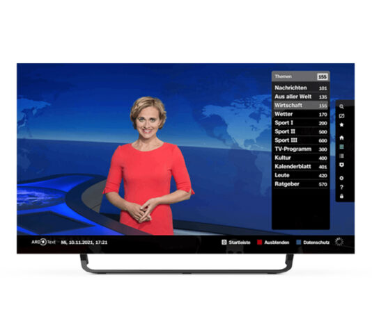 ARD mit neuem HbbTV-System für den Teletext