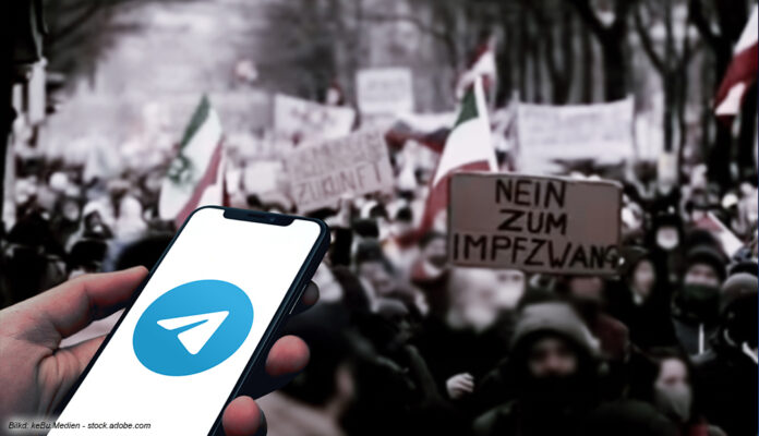 Telegram-Verbot gefordert: Eine Plattform für Querdenker?