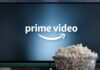 Fernseher, Amazon Prime Video, Popcorn