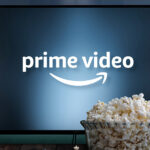 Fernseher, Amazon Prime Video, Popcorn