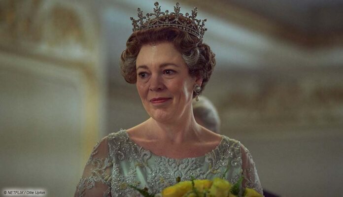 Queen Elizabeth II. (Olivia Colman) in 