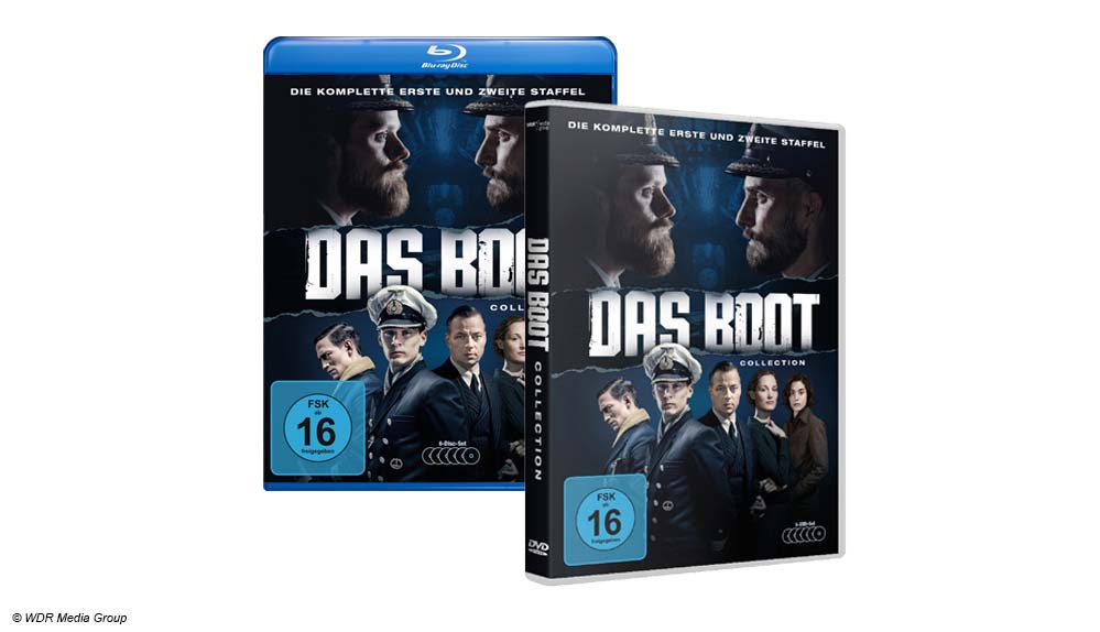 #„Das Boot“: Staffel 1 und 2 gemeinsam auf DVD und Blu-ray