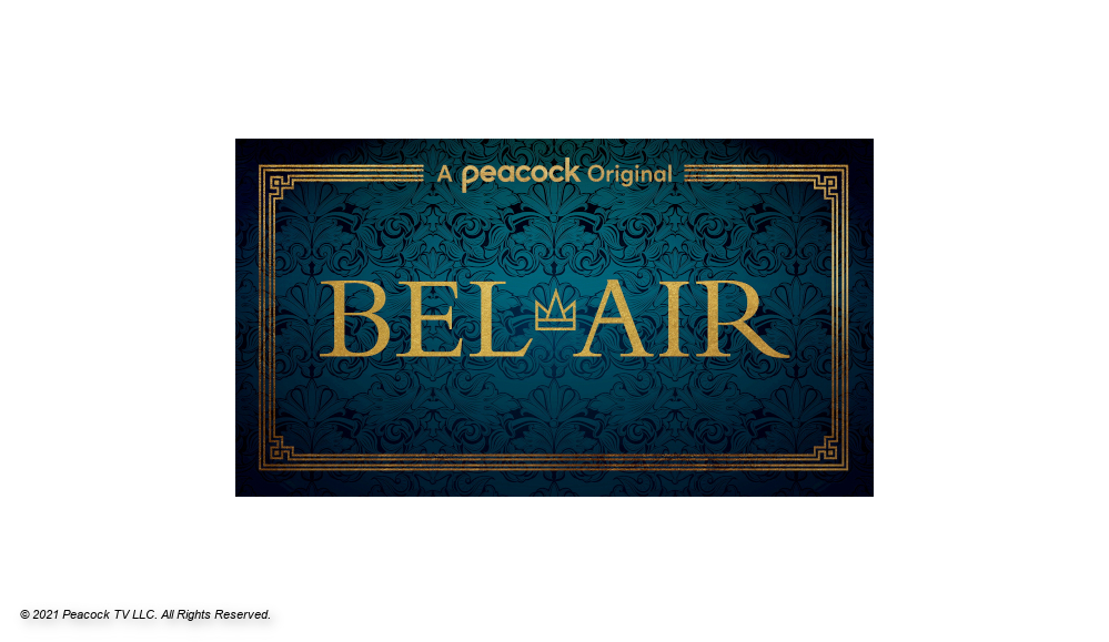 Logo der Peacock-Originalserie "Bel-Air"