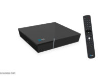 M-net 4K-Set-Top-Box mit Fernbedienung