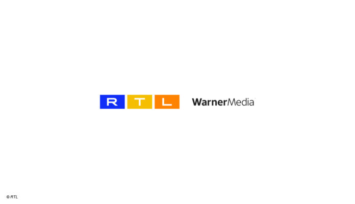 Logos von RTL und Warner Media