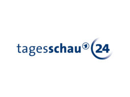 Logo Tagesschau24 weiß