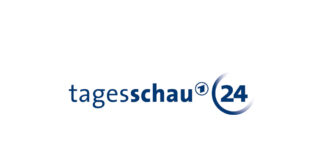 Logo Tagesschau24 weiß