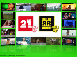 Logo: Radio 21 TV, Rockland Radio TV
