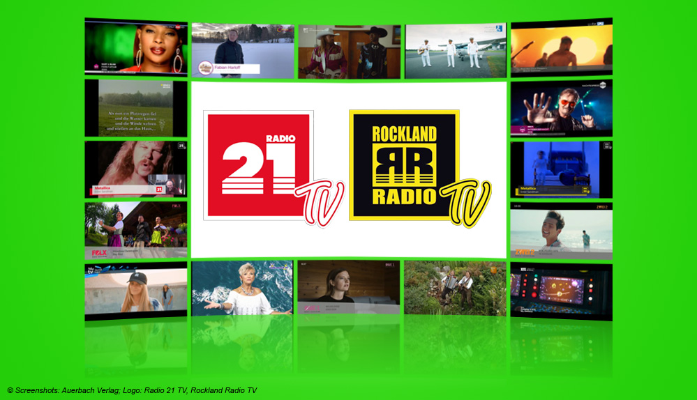 #Radio 21 TV und Rockland Radio TV: Free-TV-Spartensender vorgestellt