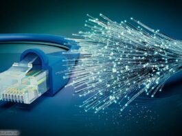 Glasfaser-Kabel für Breitband-Internet